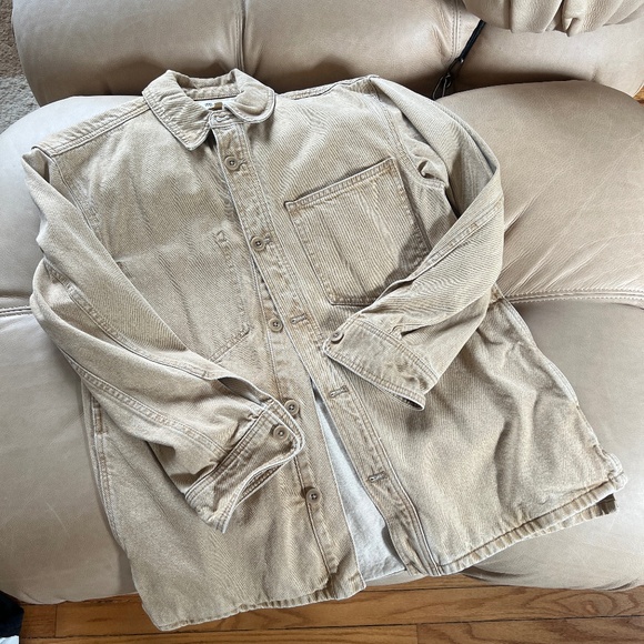 Madewell Denim Shirt-Jacket: Botanical Yarn-Dye Edition - Picture 2 of 7